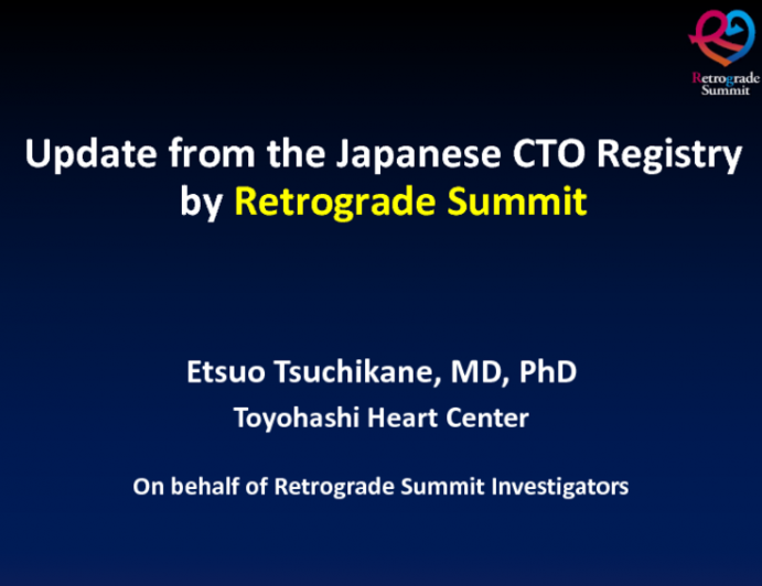 Update from the Japanese CTO Registry