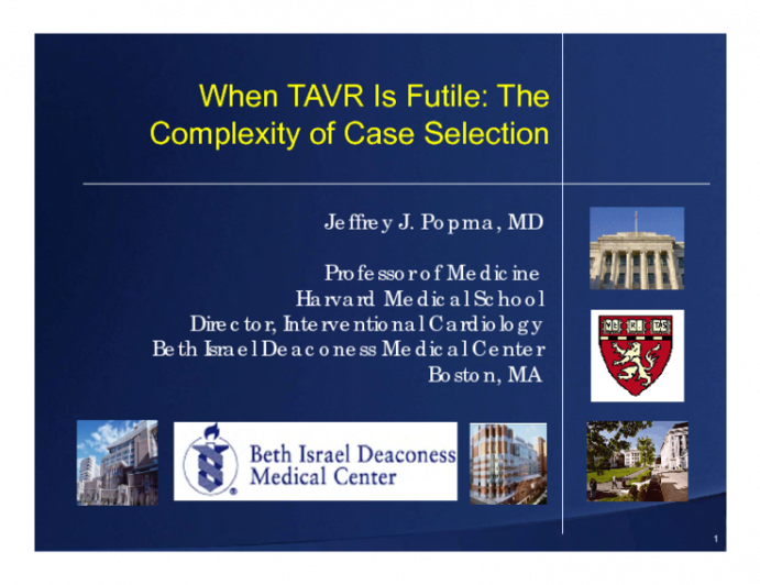 When TAVR Is Futile: The Complexity of Case Selection