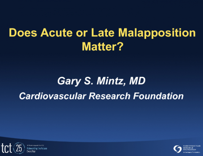 Does Acute or Late Malapposition Matter?