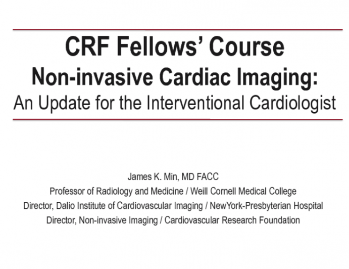 Noninvasive Cardiac Imaging: An Update for the Interventionalist