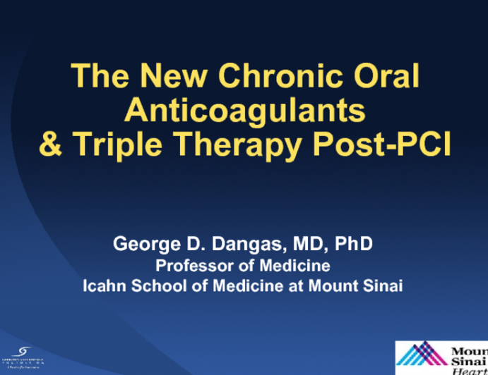 Navigating the New Oral Anticoagulants and Triple Therapy
