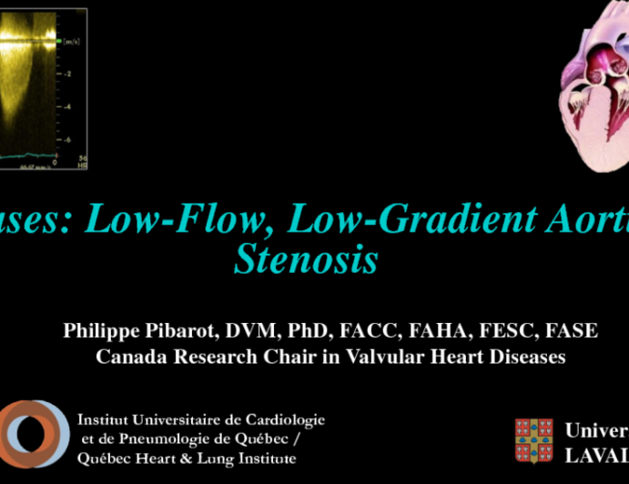 Cases: Low-Flow, Low-Gradient Aortic Stenosis