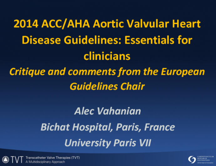Critique and Comments from the European Guidelines Chairman