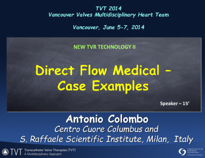 Direct Flow Medical  Case Examples