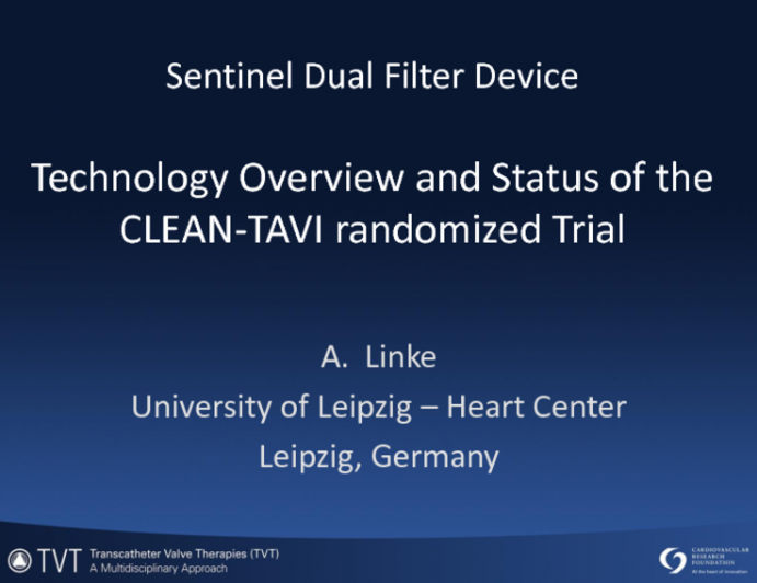 Technology Overview and Status of the CLEAN-TAVI Randomized Trial