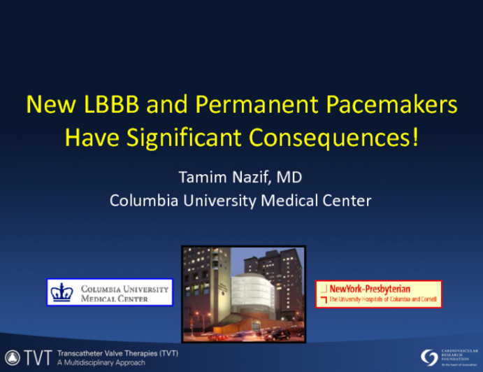 New LBBB and Permanent Pacemakers Have Significant Consequences