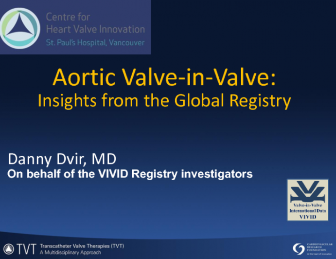 Important Lessons from the Global Valve-in-Valve (VIVID) Registry