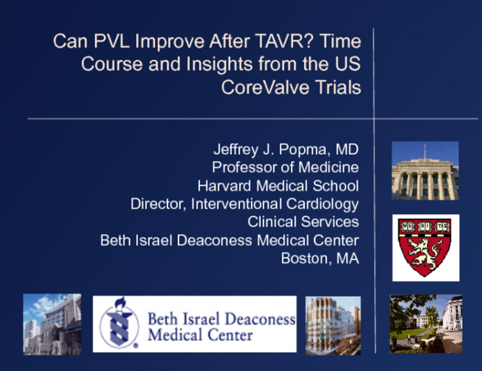 Can PVR Improve After TAVR? Timecourse and Insights from the US CoreValve Trials