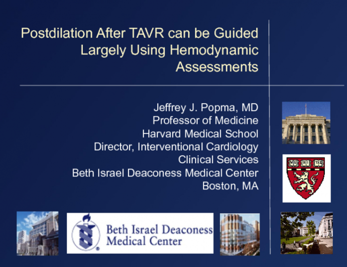 Postdilation After TAVR can be Guided Largely Using Hemodynamic Assessments