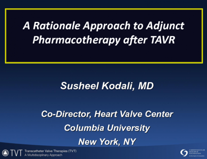 A Rationale Approach to Adjunct Pharmacotherapy After TAVR (With Stroke in Mind)