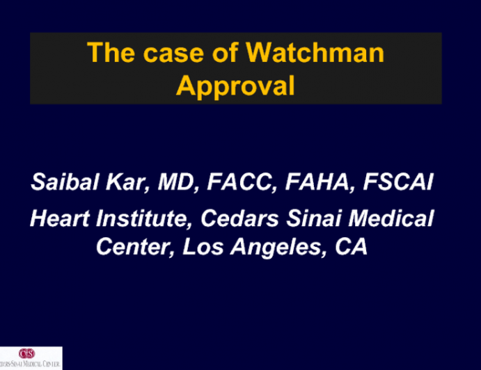 The case of Watchman Approval