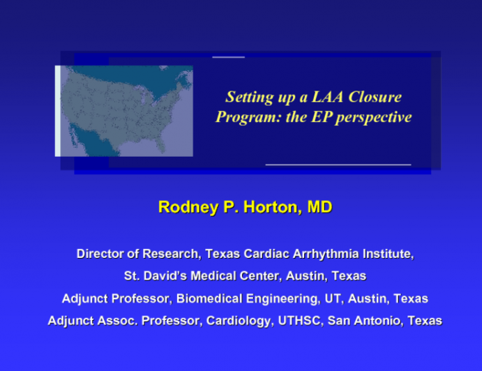 Setting up a LAA Closure Program: the EP perspective