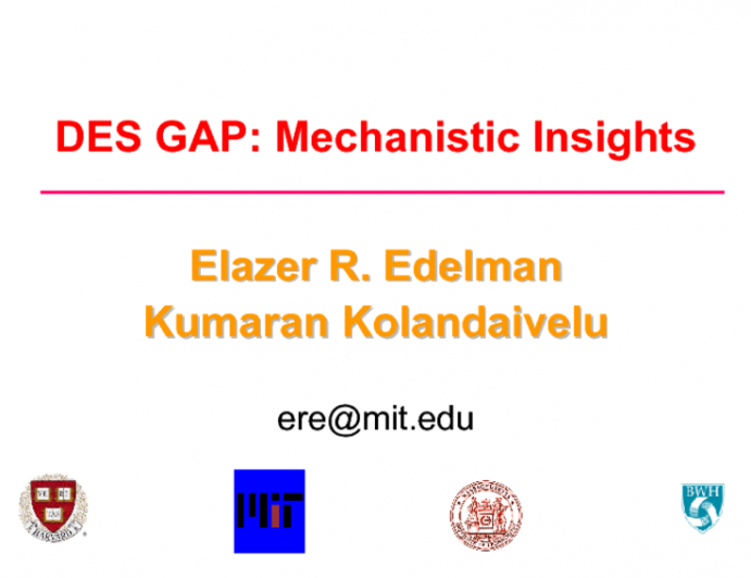 DES GAP: Mechanistic Insights