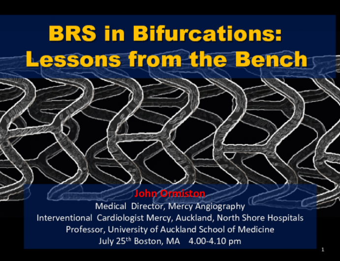 BRS in Bifurcations: Lessons from the Bench