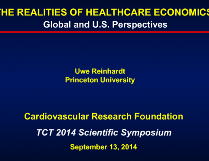 The Realities of Healthcare Economics: Global and US Perspectives