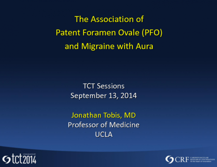 Overview of PFO Closure for Migraines and Premium Trial Update