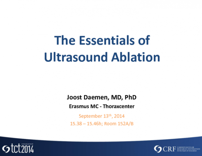 Essentials of Ultrasound Ablation