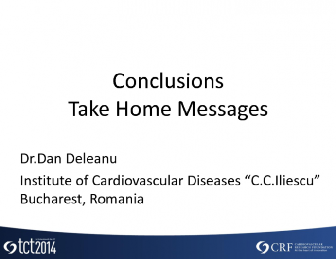 Consensus and Take-home Messages