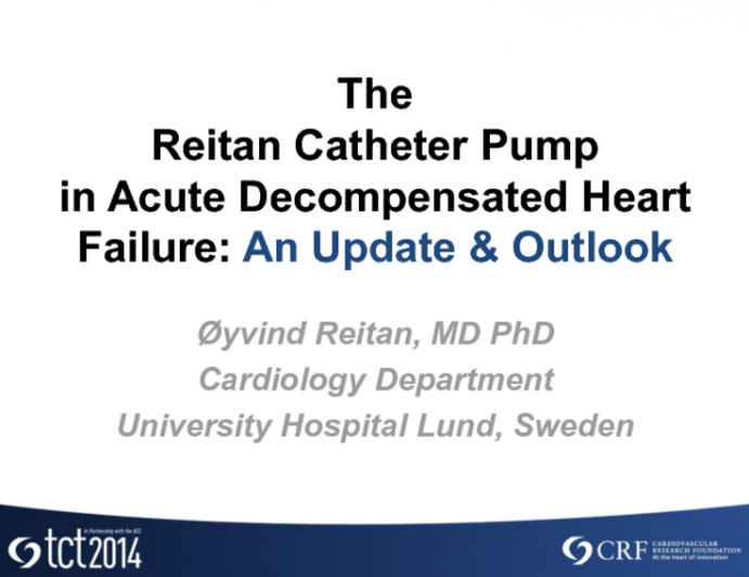 The Reitan Catheter Pump