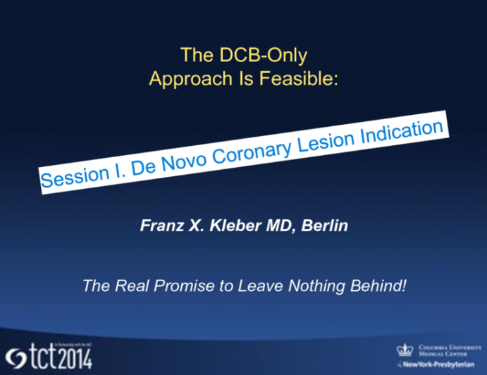 The DCB-Only Approach Is Feasible: The Real Promise to Leave Nothing Behind!