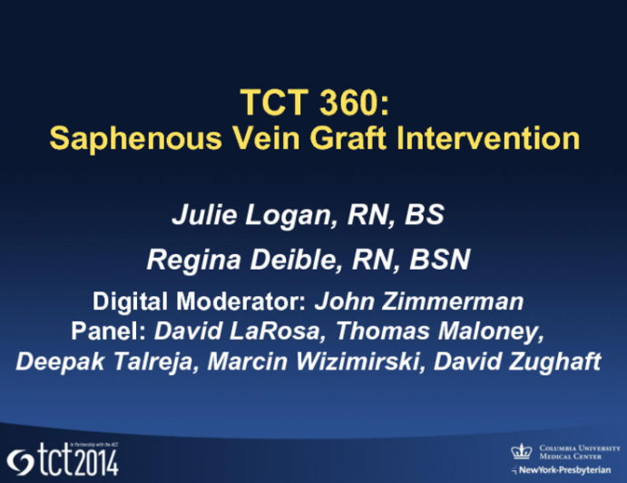 Case #2: Saphenous Vein Graft PCI (NYP)