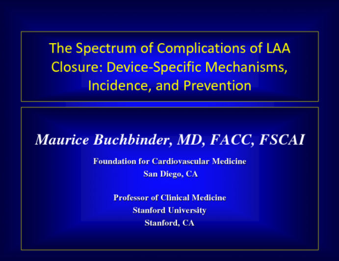 Watchman Nightmare Case and Teaching Moment #1: A Perforation