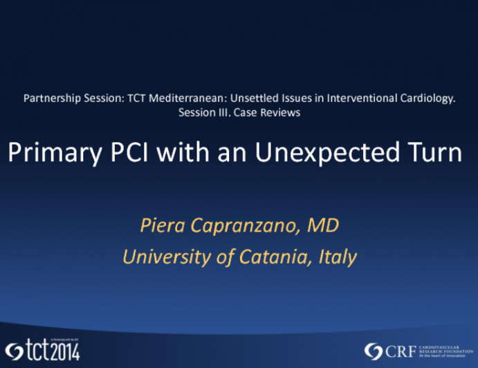 Primary PCI with an Unexpected Turn