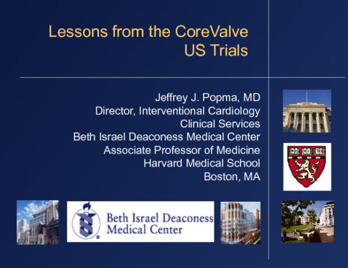 Lessons from the CoreValve US Trials