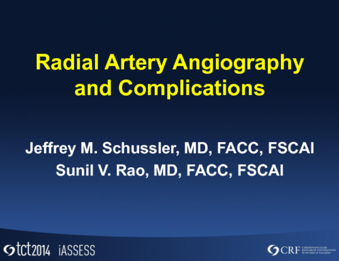 Radial Access and Related Complications