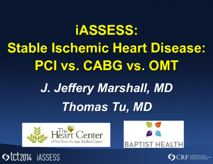 Stable Angina: PCI vs CABG vs OMT