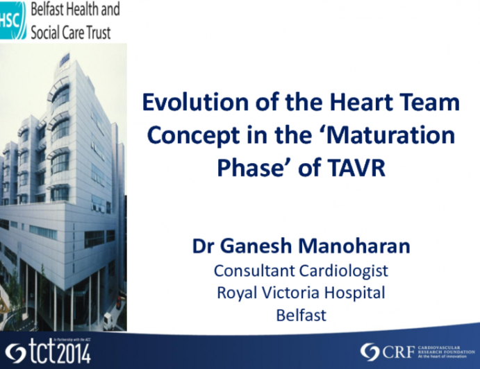 Evolution of the Heart Valve Team Concept in the Maturation Phase of TAVR