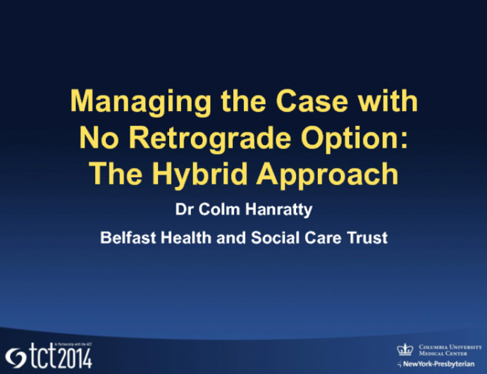 Managing the Case with No Retrograde Option: The Hybrid Approach