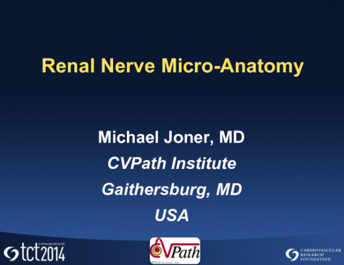 Renal Nerve Microanatomy - The Foundation for RDN Technologies