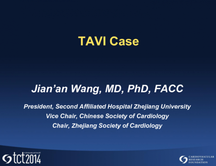 TAVR Case Presentation: Introduction and Challenges