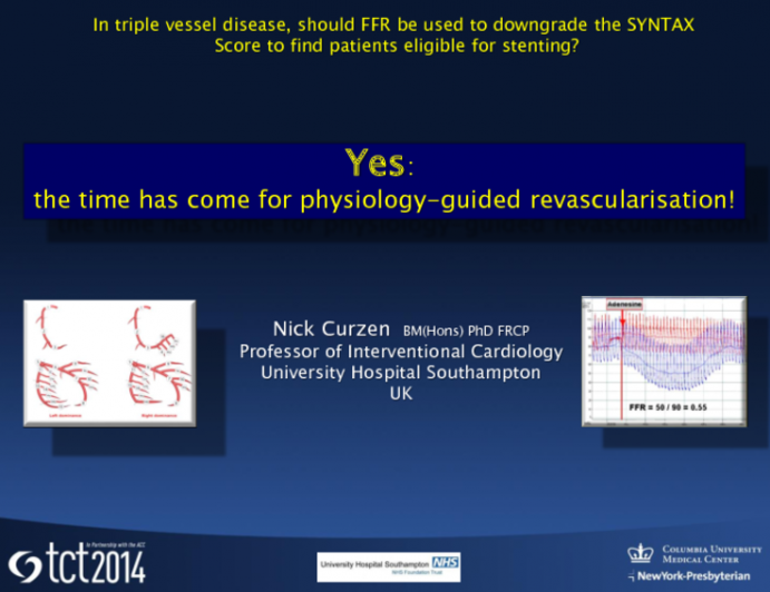 Yes: The Time Has Come for Physiology-Guided Revascularization!