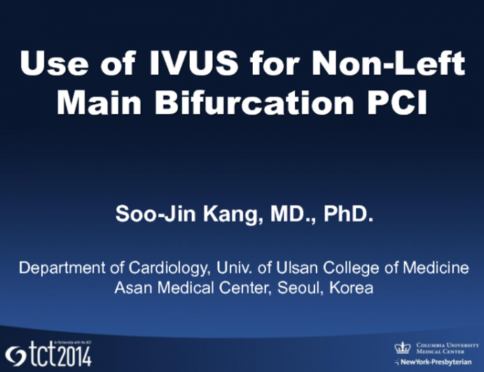 Use of IVUS for NonLeft Main Bifurcation PCI