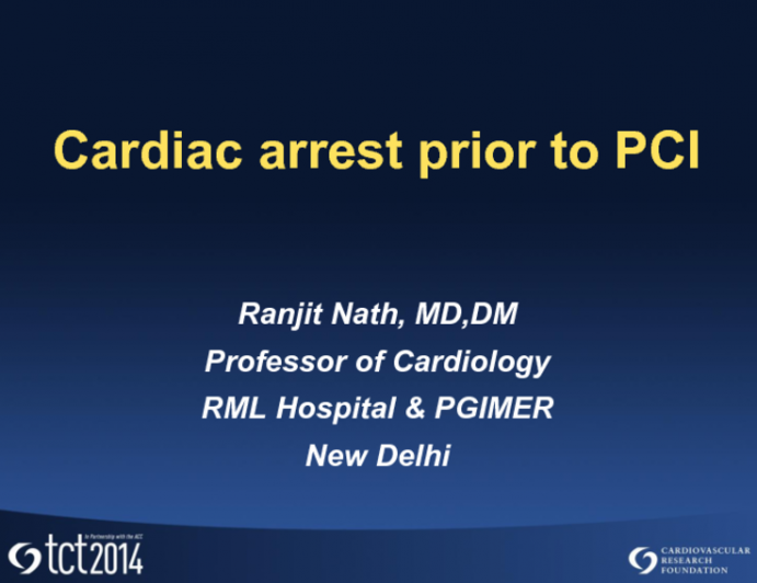 Case #3: Cardiac Arrest Prior to PCI