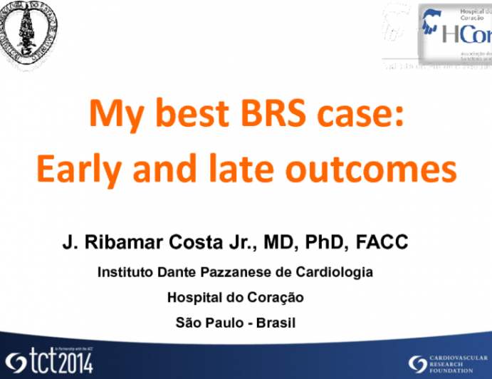 My Best BRS Case: Early and Late Outcomes