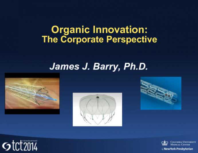 Organic Innovation: Corporate Perspective