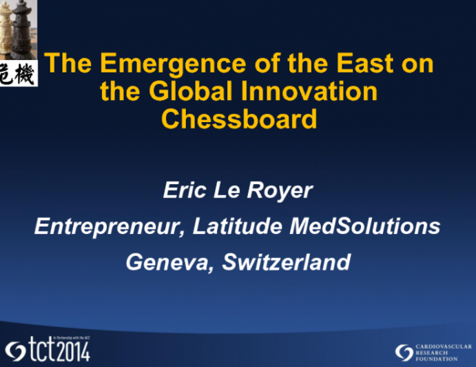 The Emergence of the East on the Global Innovation Chessboard