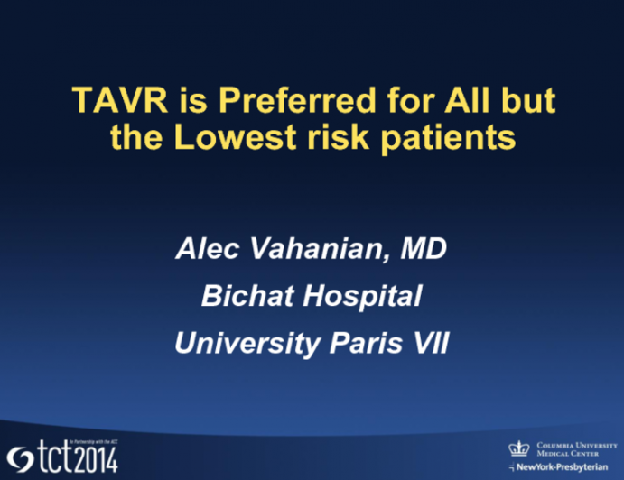 TAVR Is Preferred for All but the Lowest-Risk Patients!