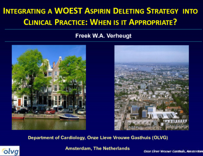 Integrating a WOEST Aspirin Deletion Strategy Into Clinical Practice: When Is it Appropriate?