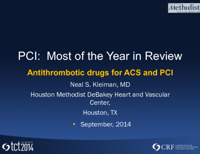 Adjunct Pharmacotherapy for ACS and STEMI: 2014 Update