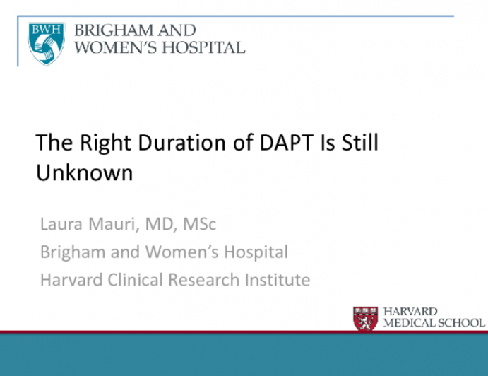 No: The Duration of DAPT with All DES Is Still Up in the Air!