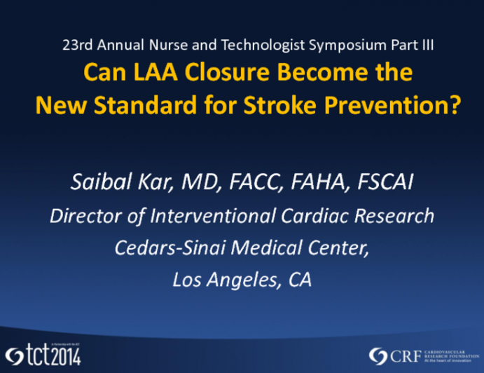 Can LAA Closure Become the New Standard for Stroke Prevention?