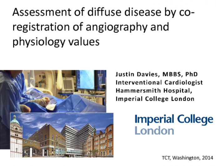 Assessment of Diffuse Disease by Coregistration of Angiography and Pressure Indices