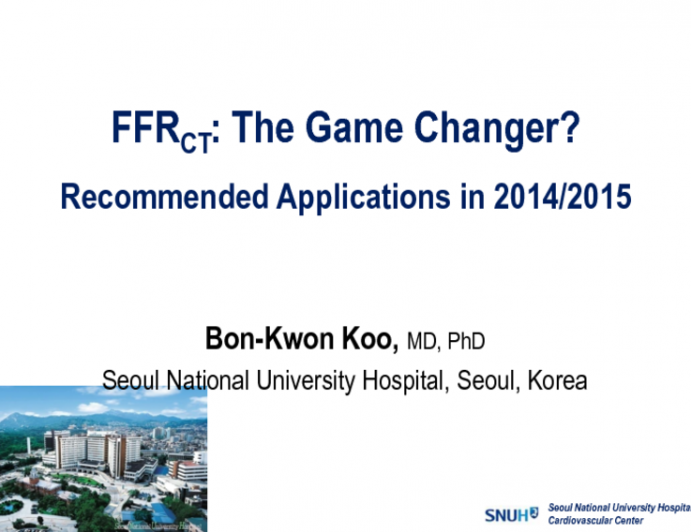 FFR-CT: The Game Changer? Recommended Applications in 2014/2015