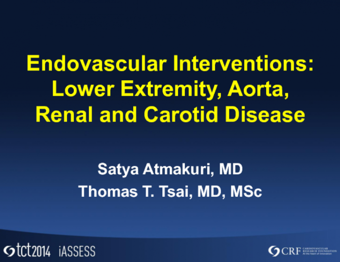 Endovascular Interventions: Lower Extremity, Aorta, Renal, and Carotid Disease