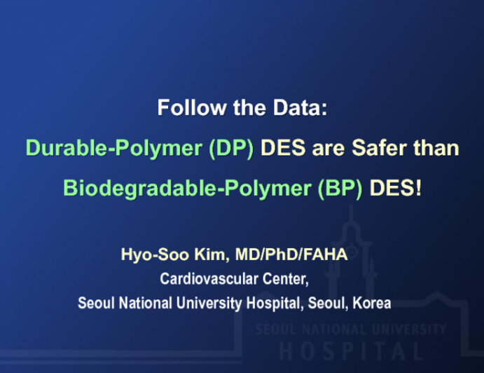 Follow the Data: Fluorinated Polymer-Based DES are Safer than Bioresorbable-Based DES!