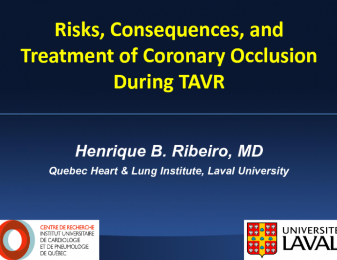 Risks, Consequences, and Treatment of Coronary Occlusion During TAVR